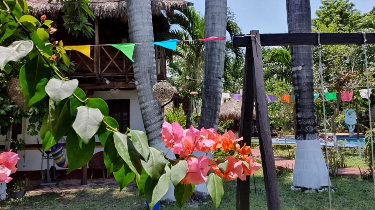 Cabanas Colibri Bacalar Ngoại thất bức ảnh