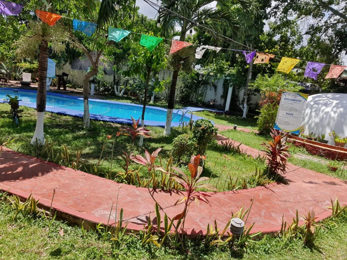 Cabanas Colibri Bacalar Ngoại thất bức ảnh