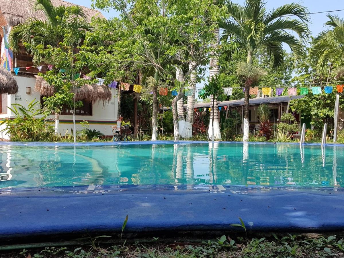 Cabanas Colibri Bacalar Ngoại thất bức ảnh