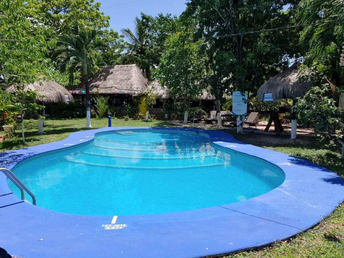 Cabanas Colibri Bacalar Ngoại thất bức ảnh